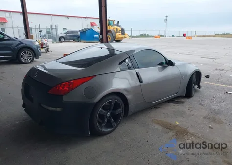 2008 Nissan 350Z Enthusiast from USA, damaged, VIN JN1BZ34E08M750480